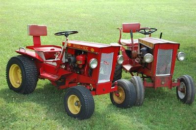 Bush Hog D4-10  D4-7 garden tractor
