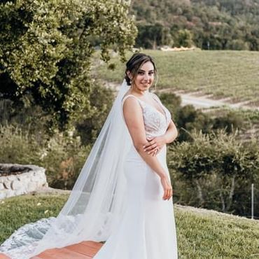 Bridal hair and makeup by Spa Bella