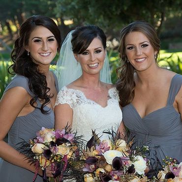 Bridal hair and makeup by Spa Bella