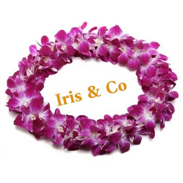 PURPLE DOUBLE BOMBAY LEI