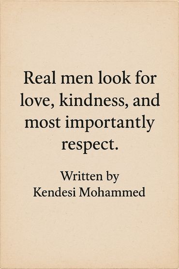 QUOTES BY KENDESI MOHAMMED