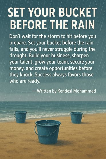 QUOTES BY KENDESI MOHAMMED