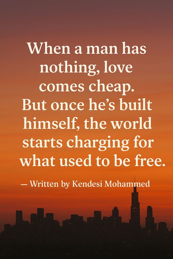 QUOTES BY KENDESI MOHAMMED