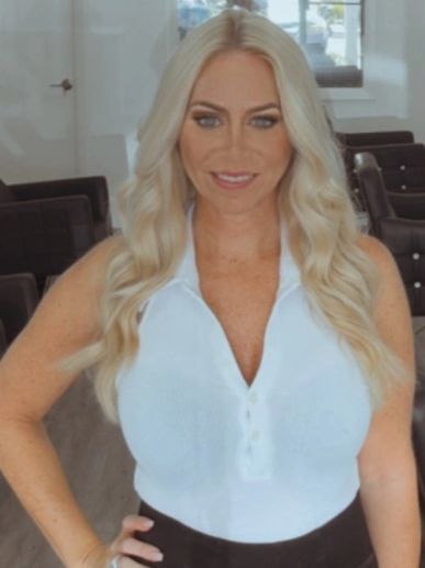 Kristin Wilson, owner and master hair stylist at Platinum 954 Hair Salon in Fort Lauderdale.