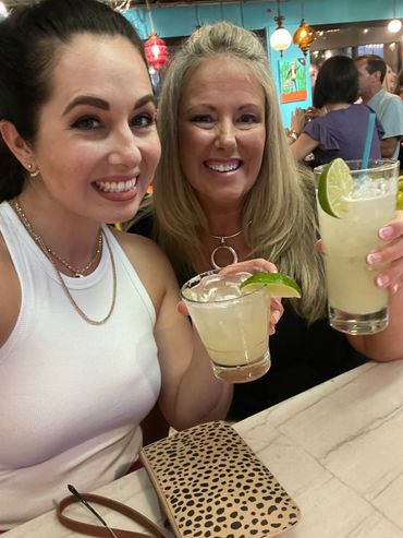 Enjoying drinks in Scottsdale, Arizona