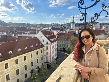 Travel Agent visiting Slovakia on an Amawaterways River Cruise
