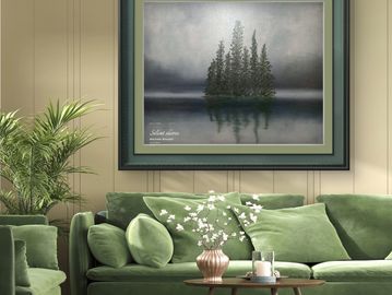 Silent Shores presents a quiet realm where stillness and subtle mystery converge.