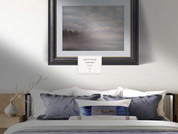 Sigh of the Distant Fog reveals the soft union of land and sky through gentle mist.