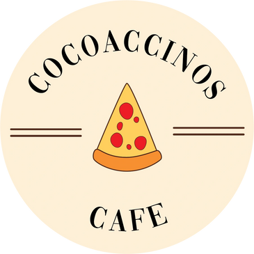 Logo for Cocoaccinos Cafe, our sister restaurant