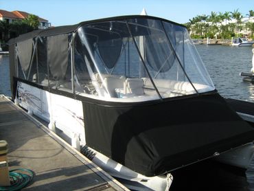 Bimini top and clears