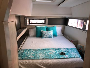 Custom cushions and bed runner