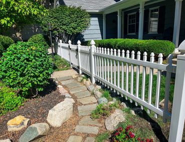 PVC/Vinyl Court Yard Fencing in Clayton, IN