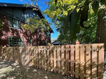 Cedar Shadowbox Fence Company in Avon, IN