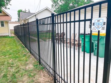 Stunning Aluminum Fence in Mooresville, IN
