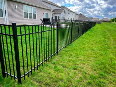 3 Rail Aluminum Fence
