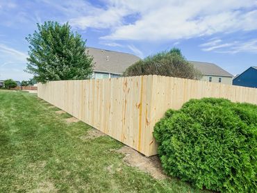 6' Dog Ear Side by Side Fence Company in Plainfield, IN