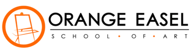 Logo with an orange globe and black company name.
