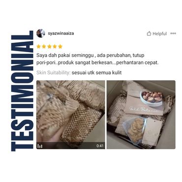 Testimony for Gold Botanic Skincare Set