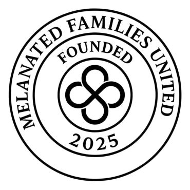 Logo of Melanated Families United, founded in 2025.
