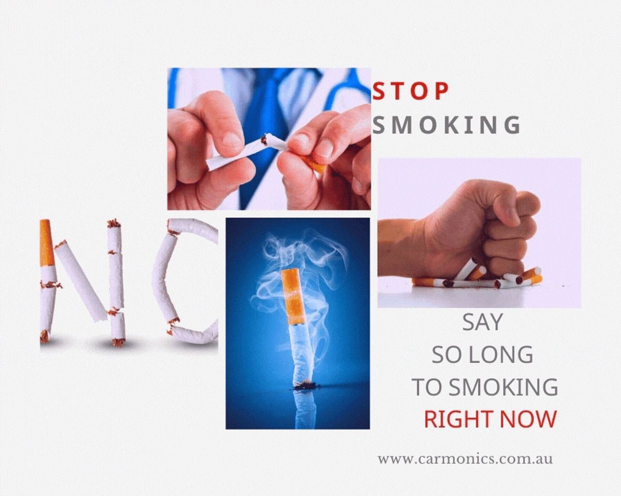 Stop Smoking program at carmonics.com.au