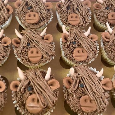 Pink assorted decorated cookie platter