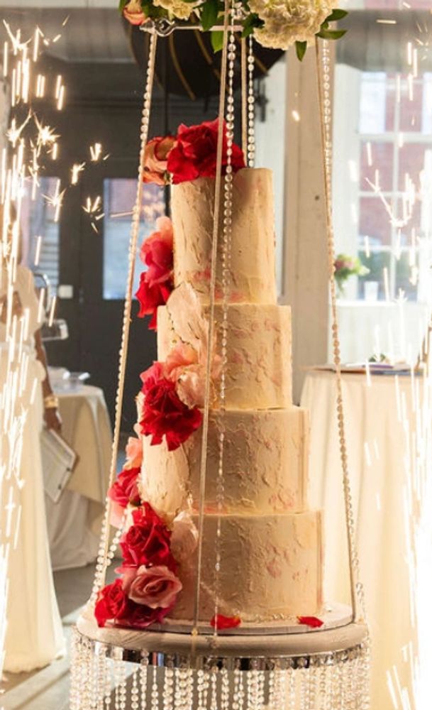 Chandelier cake