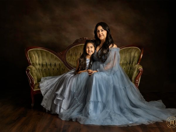 Mommy and me portrait in houston photographer