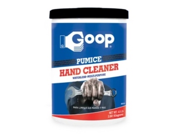 Goop limpiadores de manos con piedra pomez