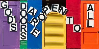 At Zion, we believe that God's doors are open to everyone!