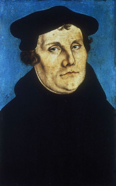 Our church is based in the writings and teachings of Martin Luther, a 16th century German reformer.