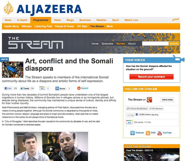 Poet Nation on Al Jazeera