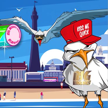 Digital design for a skateboard shops deck. A hand drawn illustration using the full Adobe suite of