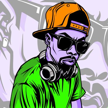 A hand drawn illustration using the full Adobe suite of software. Perfect for poster designs, album