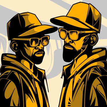 A hand drawn illustration using the full Adobe suite of software. Perfect for poster designs, album