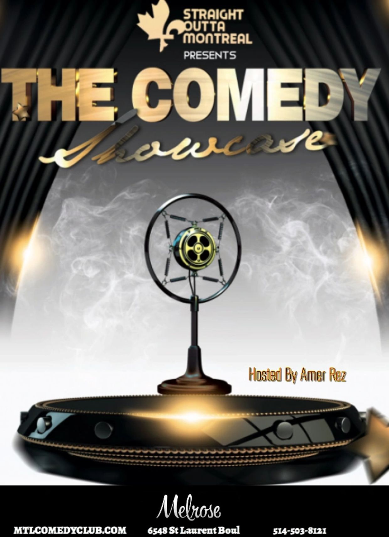 Melrose Comedy Extravaganza: Hilarious Stand-up in the Heart of the City!
MONTREALJOKES.COM