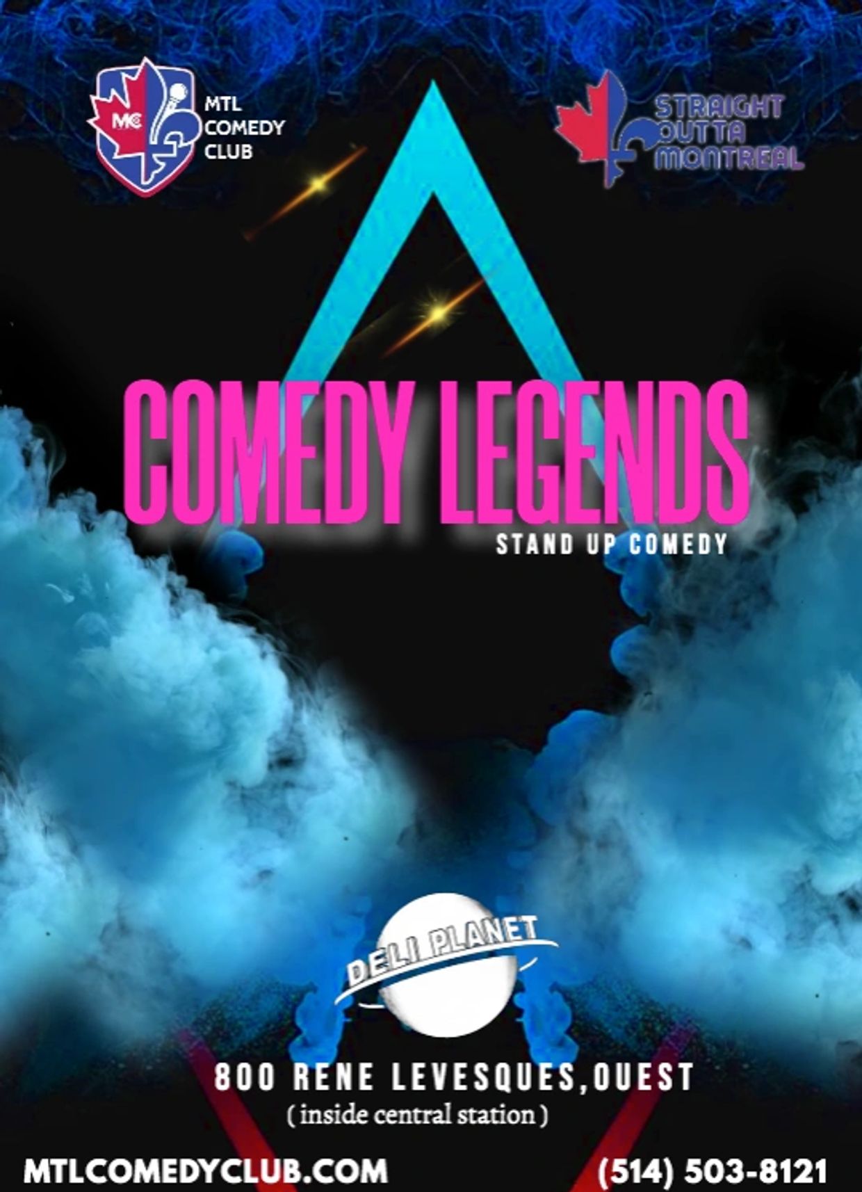 Deli Delights: Montreal's Premier Comedy Destination & Dining Experience! 
MONTREALJOKES.COM