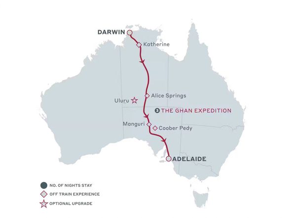 The Ghan Expedition - Darwin to Adelaide