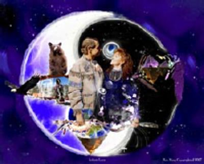 Spirit art by Reverend Mary Berardini