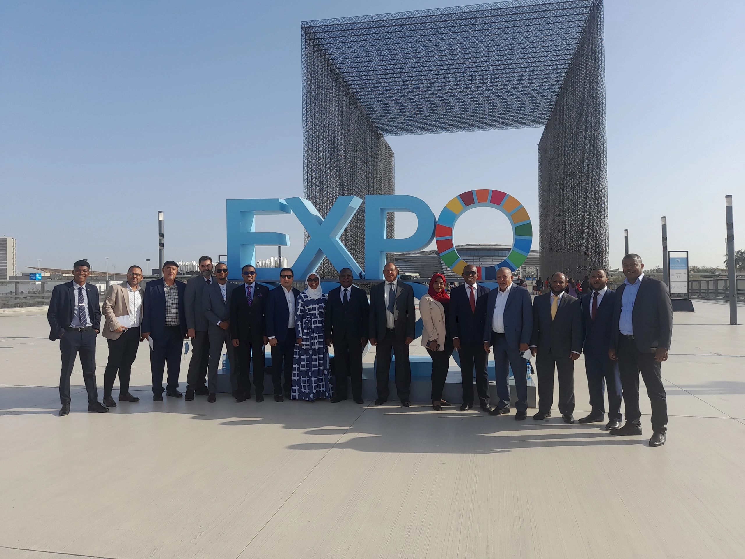 ZNCC Delegates at Dubai Expo 2020.  Tanzania.  #tanztrust