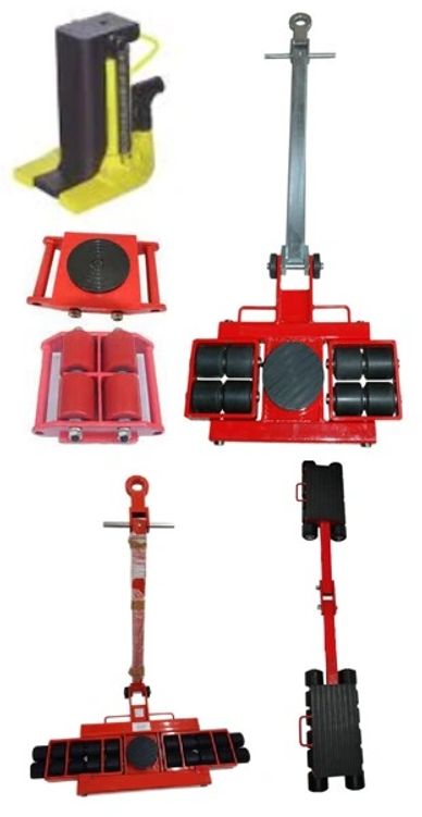 TOE JACK
MACHINE MOVING TROLLEY
TRANSPORT TROLLEY
SKATES
CARGO TROLLEY