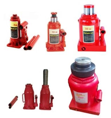 HYDRAULIC BOTTLE JACK
IN-BUILT PUMP JACK
PLAIN RAM BOTTLE JACK
THREADED RAM LOCK NUT BOTTLE JACK