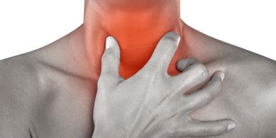 acid reflux pain irritation soar throat