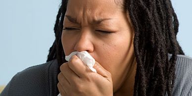 cold cough flu sneezing fever allergies sick runny nose