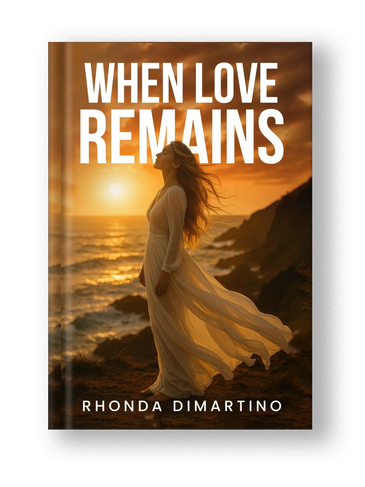WHEN LOVE REMAINS, book, novel, romance, rhonda dimartino, erotica, romance novel, new author, love