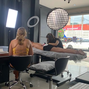 Tattoo Patong Phuket, Tattoo Studio, tattoo Session