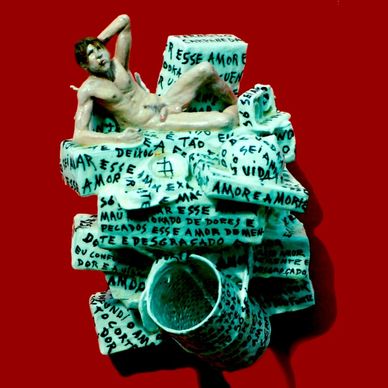Sex Worker. Sculpture by Artist Fernando Carpaneda