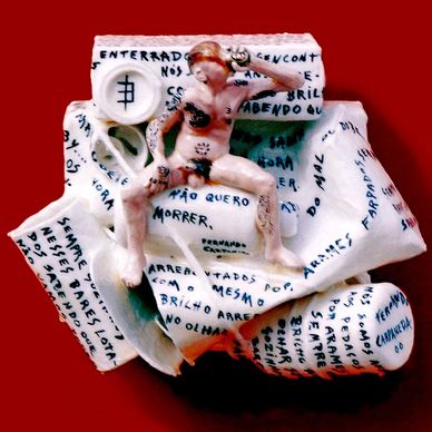 Sex Worker. Sculpture by Artist Fernando Carpaneda