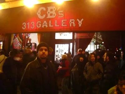 Fernando Carpaneda Exhibition Back to the Bowery at CB's 313 Gallery in New York