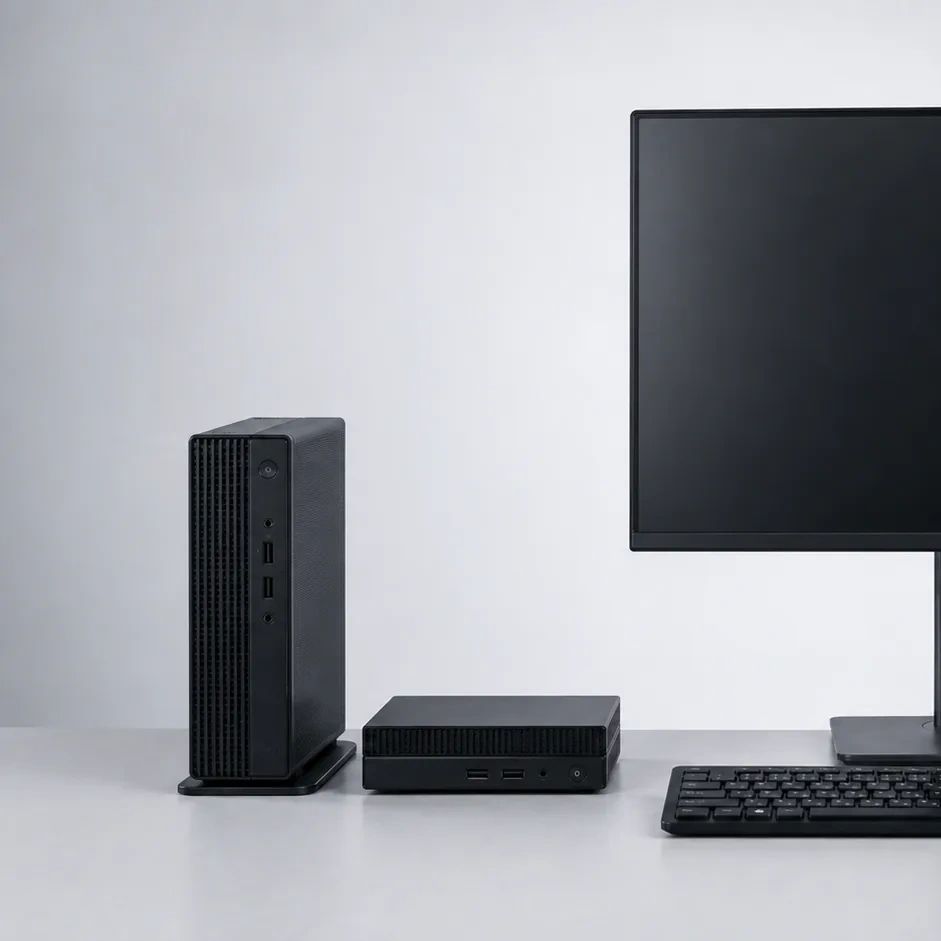 Equipos de escritorio y monitor Lenovo para oficina, distribuidos al mayor en Venezuela