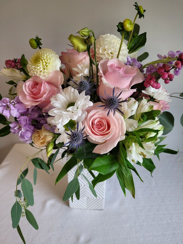 Elegant floral arrangement.